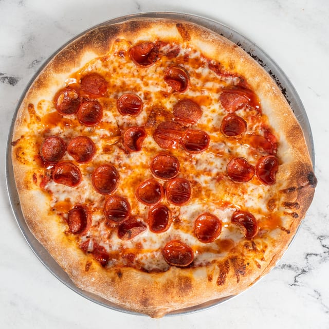 Hot Honey Cupperoni Pizza.