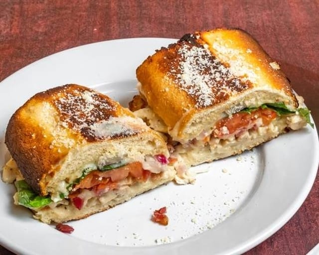 Chicken & Parmesan Sandwich.
